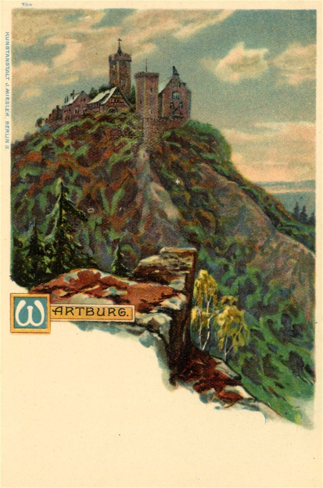 Eisenach (Thür.), Thüringen - Wartburg (10) (Zeno Ansichtskarten)