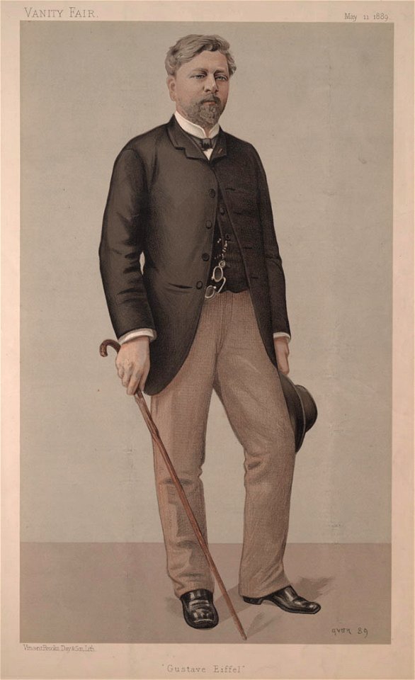 Gustave Eiffel, Vanity Fair, 1889-05-11