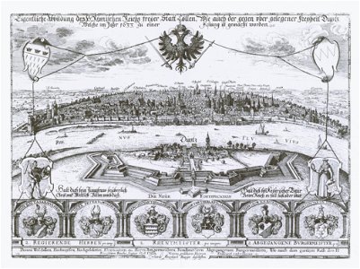 Eigentliche Abbildung des H. Römischen Reichs freyer Statt Cöllen (1633)