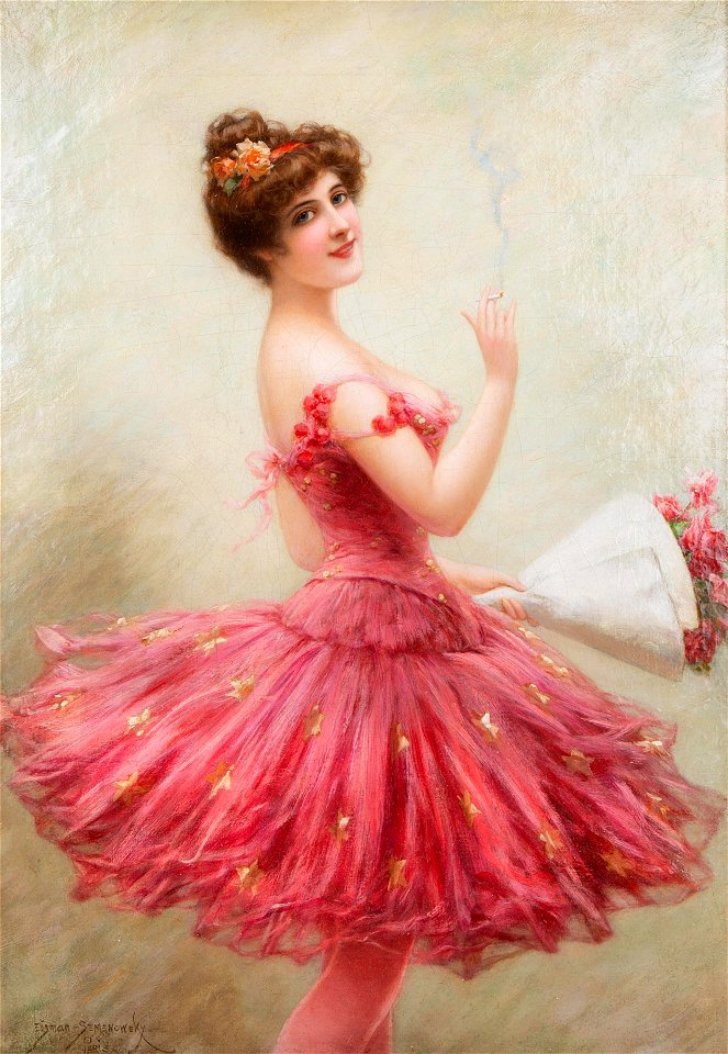 Emile Eisman-Semenowsky - Coquette