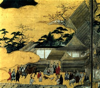 EITOKU Uesugi-cockfight