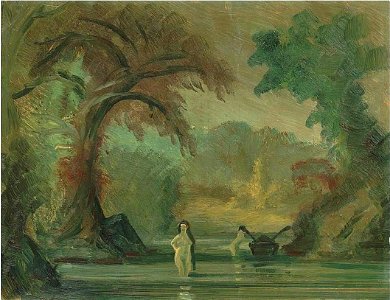 Untitled landscape, Louis Michel Eilshemius, 1920