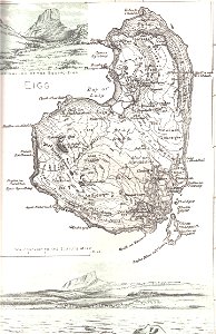 Eigg 1892 map