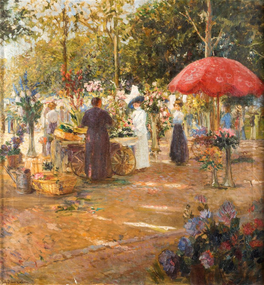 Ekaterina Zarudnaya-Kovas Flower Market