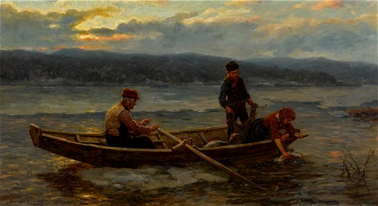 Jahn Ekenæs - Norsk fiske i fjordene (1907)