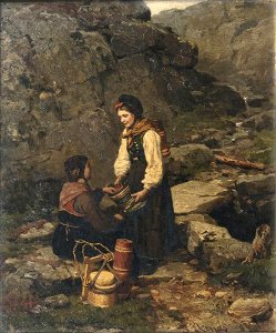Jahn Ekenæs - Unge kvinner fra Norge (1884)