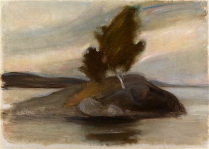 Einar Ilmoni - The Island - A II 1255 - Finnish National Gallery