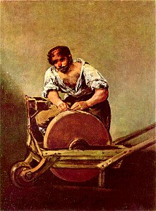 El Afilador, Francisco de Goya