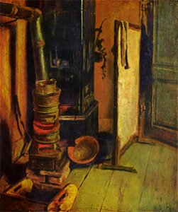 Eine Ecke des Ateliers (Eugène Ferdinand Victor Delacroix)