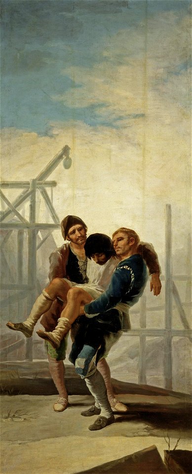 El albañil herido