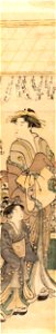 Eishosai Choki - Courtesan and Attendant