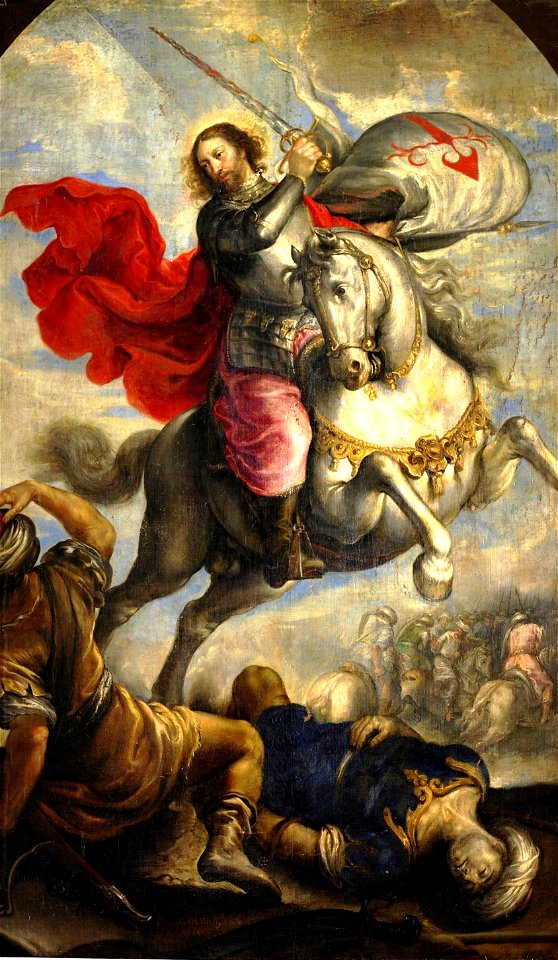El Apóstol Santiago a caballo o Santiago Matamoros, de Francisco Camilo (Museo del Prado)