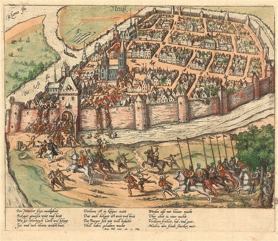 Einnahme von Neuss 1585-5-12