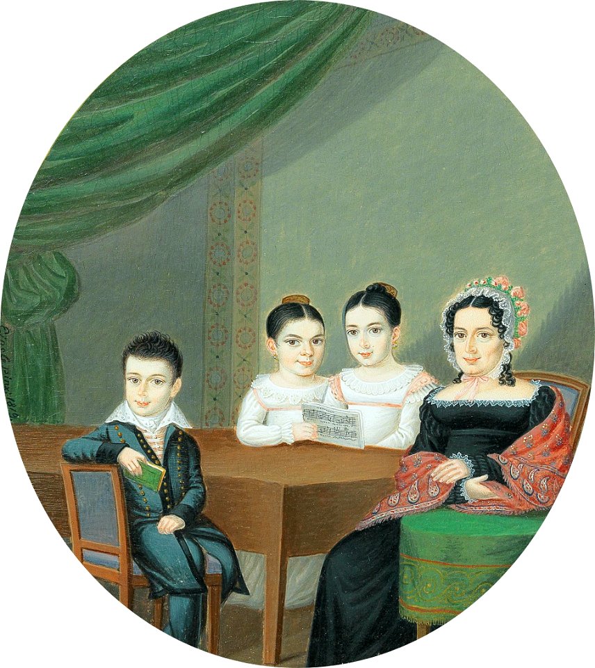 Einsle–Family idyll, 1819