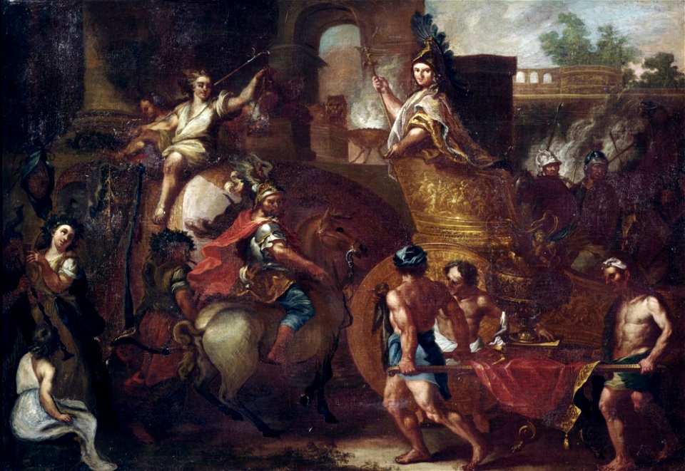 Einzug Alexanders des Grossen (nach Charles Le Brun)