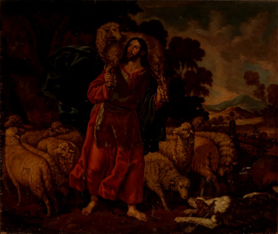 El Buen Pastor, de Cristóbal García Salmerón. (Museo del Prado)
