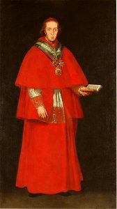 El cardenal don Luis María de Borbón y Vallabriga. (Museo del Prado). Free illustration for personal and commercial use.