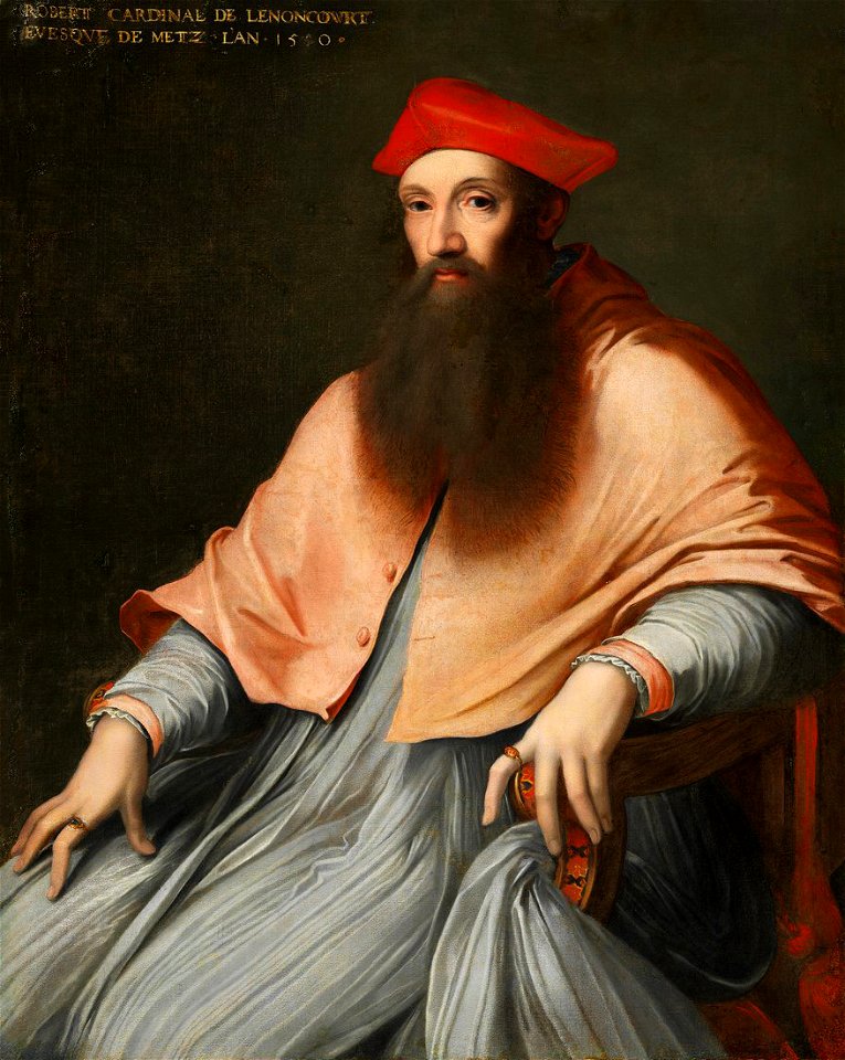 El cardenal Reginald Pole, por Sebastiano del Piombo