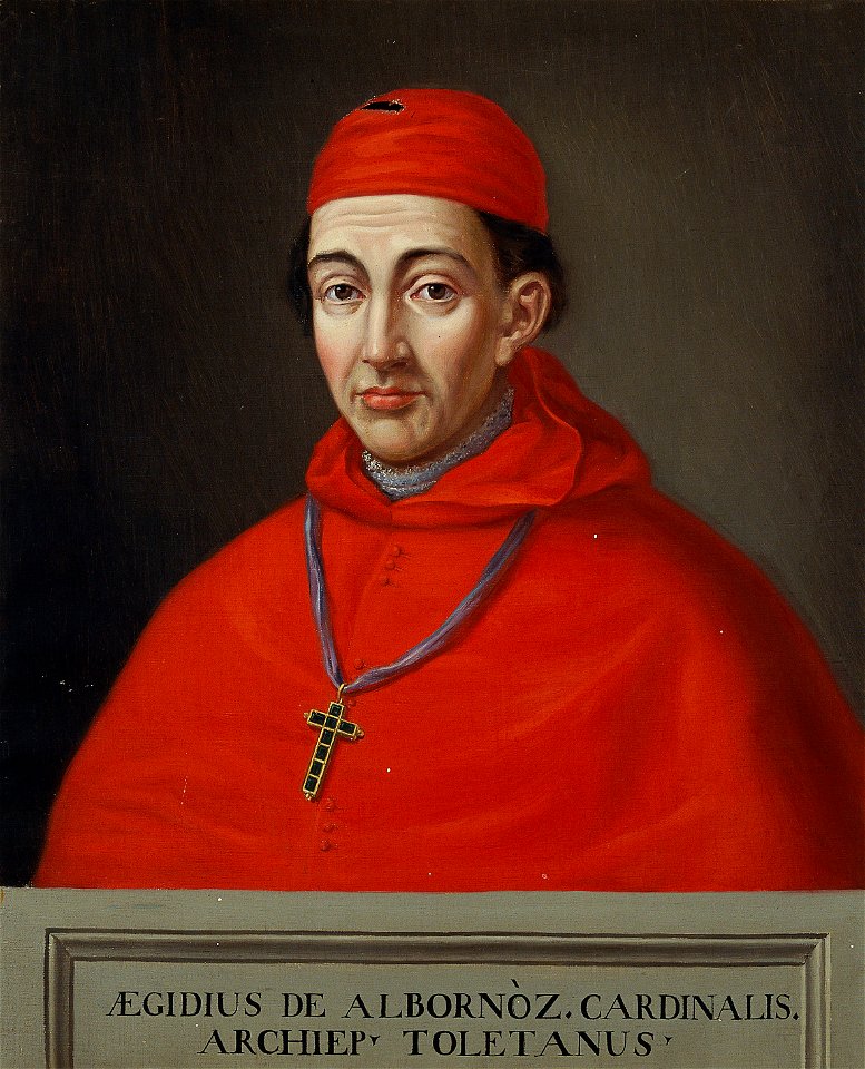 El cardenal Gil Álvarez de Albornoz (Museo del Prado)