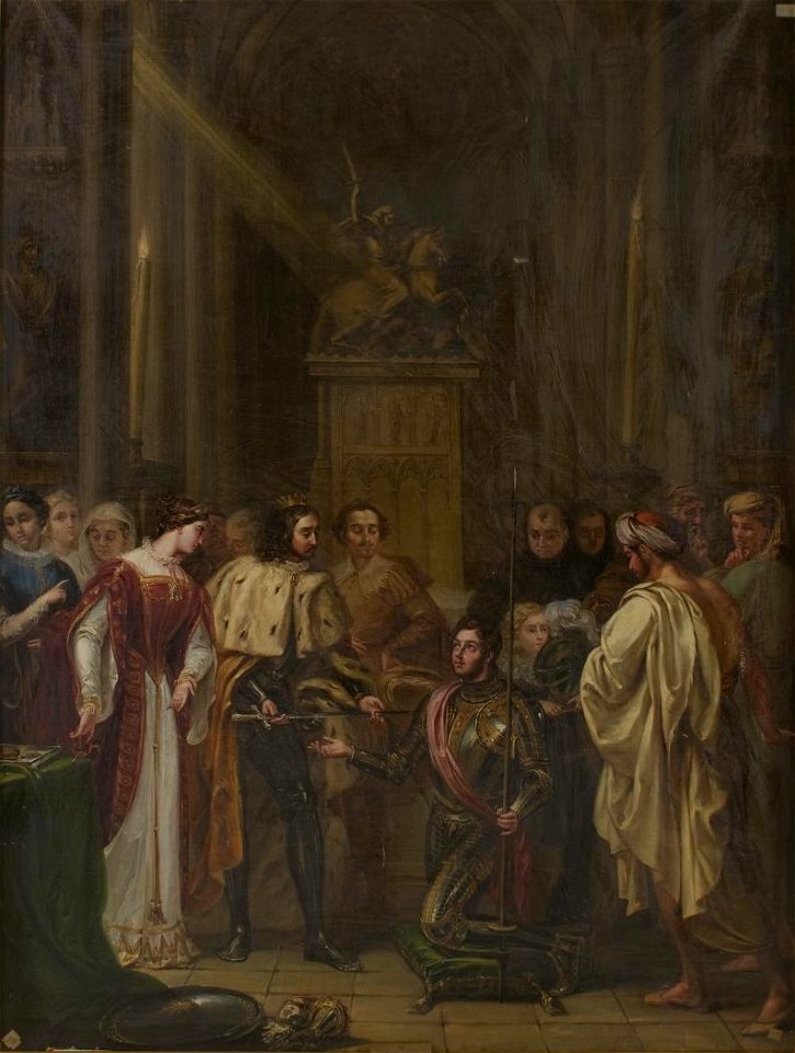 El Cid armado caballero (Real Academia de Bellas Artes de San Fernando)
