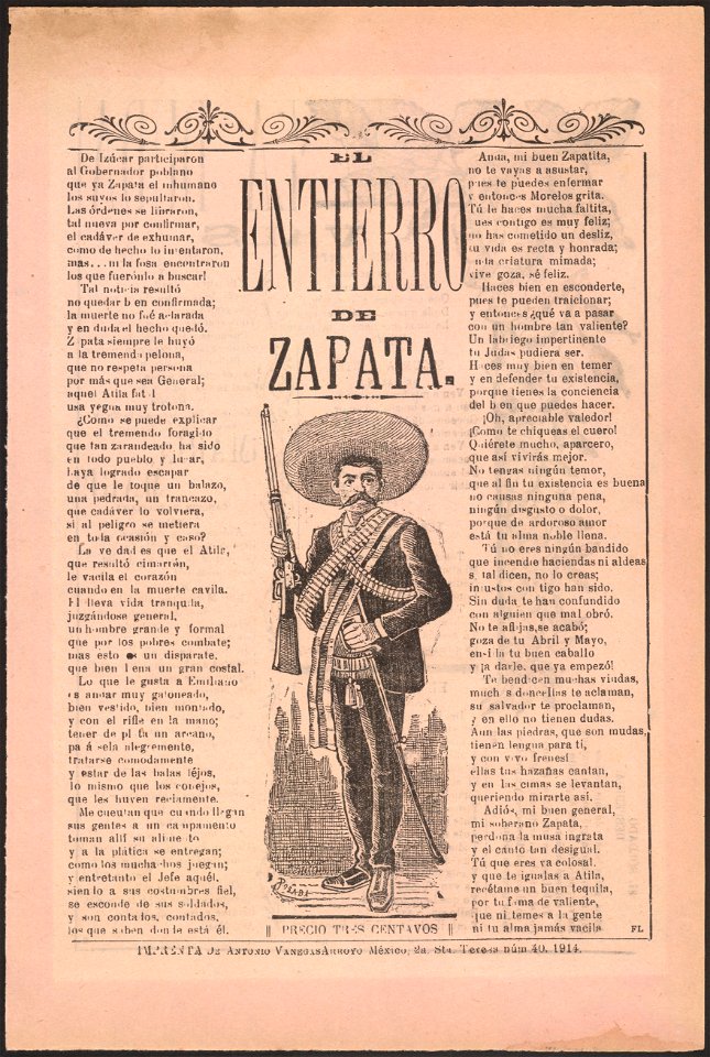 El entierro de Zapata LCCN99615921