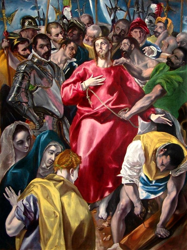 El Expolio, de El Greco (Museo de Santa Cruz de Toledo)