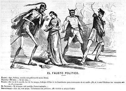 El Fausto político, de Ortego