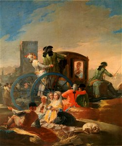 El cacharrero, por Francisco de Goya