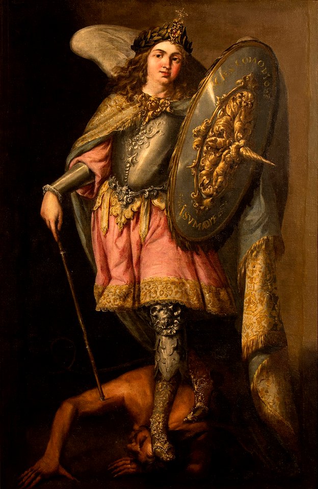 El arcángel San Miguel, de Juan de Valdés Leal (Palacio de Viana de Córdoba)