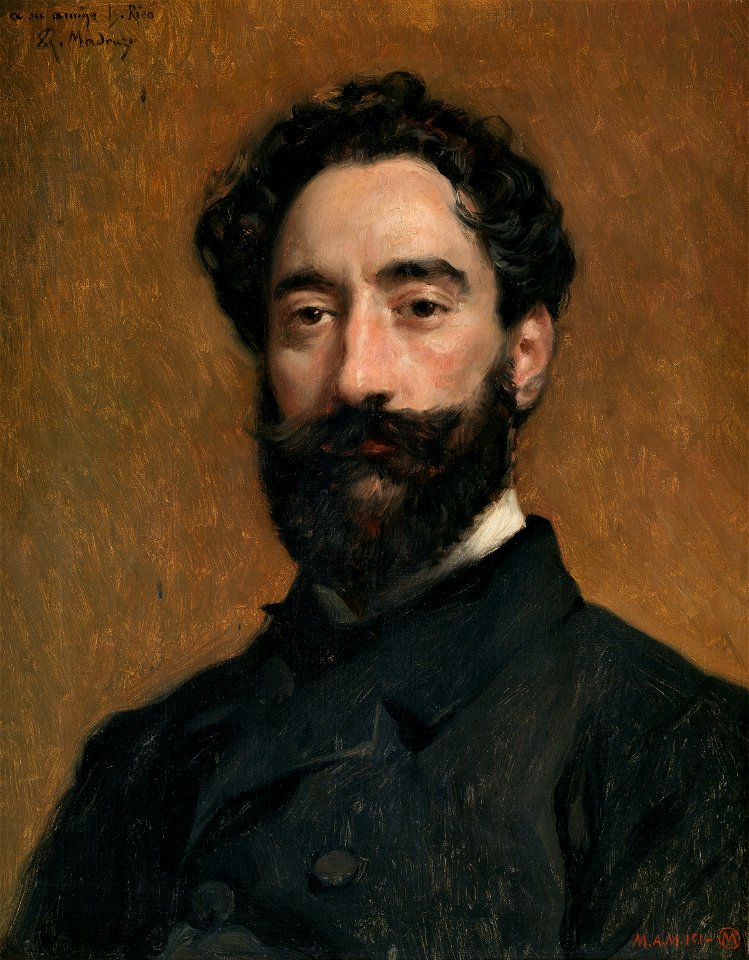 El grabador Bernardo Rico, por Raimundo Madrazo