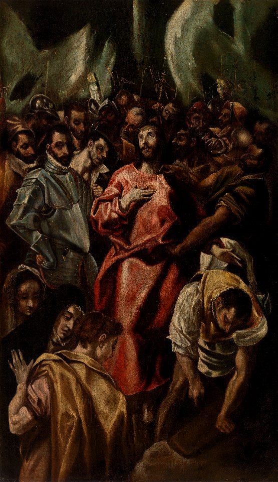 El Greco (Domenikos Theotokopoulos) - Disrobing of Christ (Espolio) - BF90 - Barnes Foundation