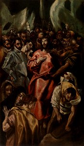 El Greco (Domenikos Theotokopoulos) - Disrobing of Christ (Espolio) - BF90 - Barnes Foundation