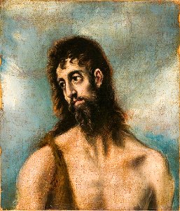 El Greco (workshop of) - St John the Baptist, NMW A 3946