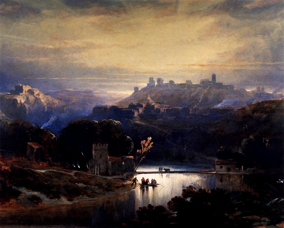 El castillo de Alcalá de Guadaira (David Roberts)