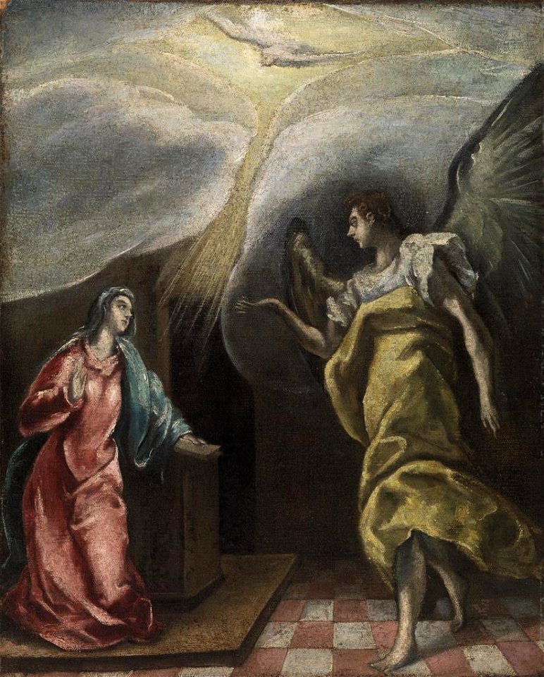 El Greco - Annunciation, BF117