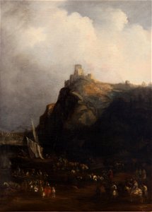 El Castillo de Gaucin - Jenaro Pérez Villaamil