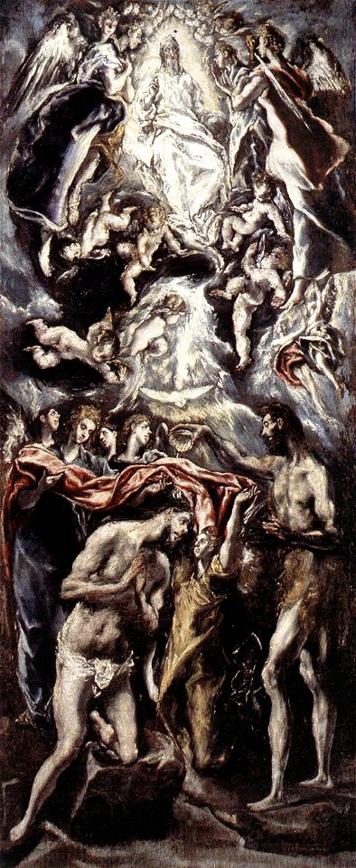 El Greco - Baptism of Christ - WGA10516