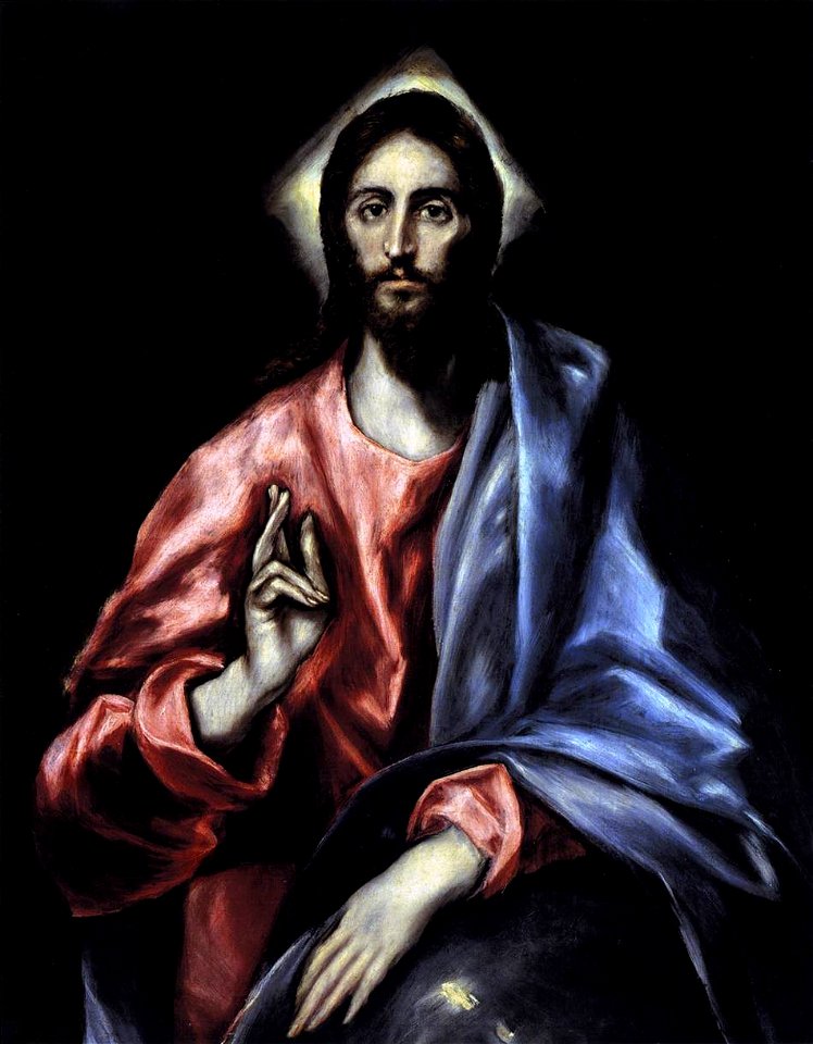 El Greco - Christ as Saviour - WGA10604