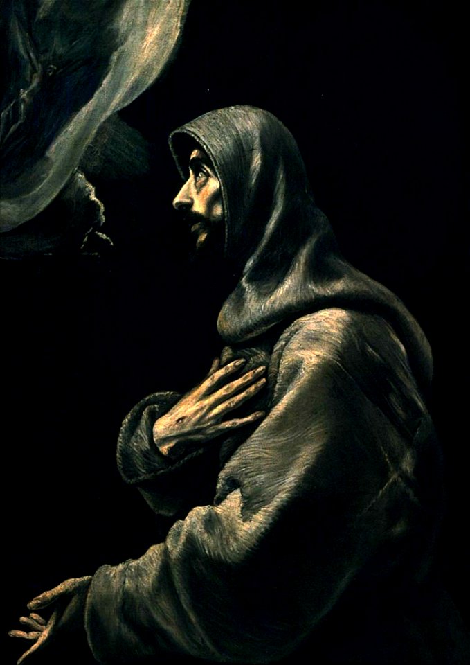 El Greco - Ecstasy of Saint Francis, Montreal