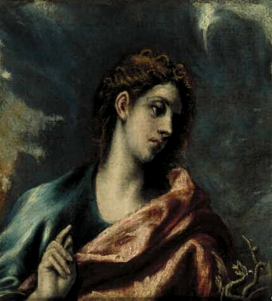 El Greco - Johannes de Evangelist - 2551 (OK) - Museum Boijmans Van Beuningen