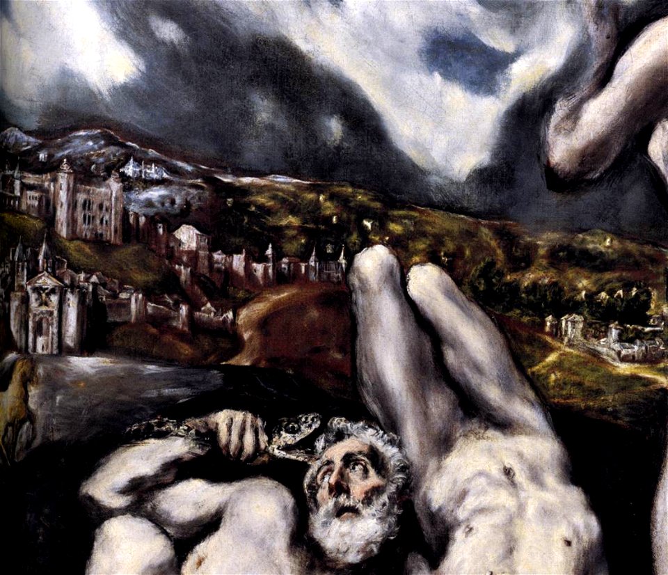 El Greco - Laocoön (detail) - WGA10614