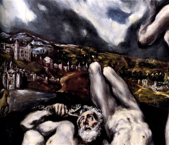 El Greco - Laocoön (detail) - WGA10614