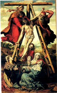El Descendimiento de Cristo, de Pedro de Campaña. (Sacristía mayor de la catedral de Sevilla)