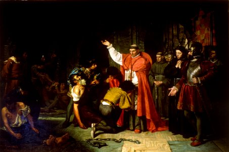 El cardenal Cisneros libertando a los cautivos de Orán
