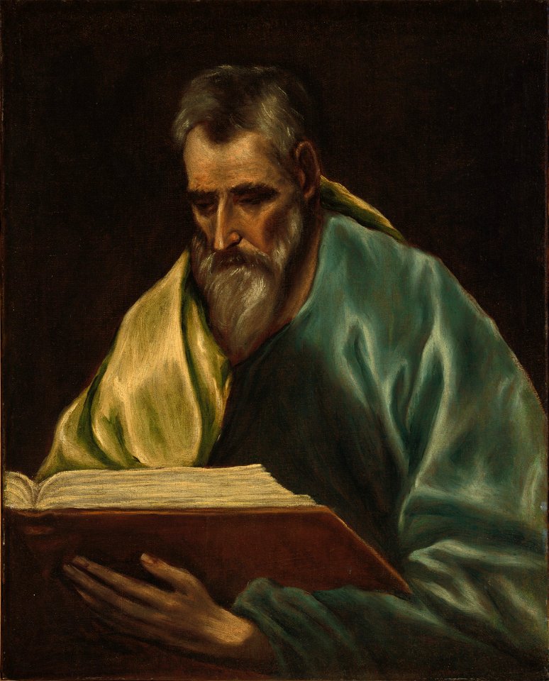El Greco - Portrait of an Apostle (Saint Philip), Fogg