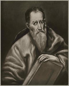 El Greco - Saint Bartholomew, Seligman