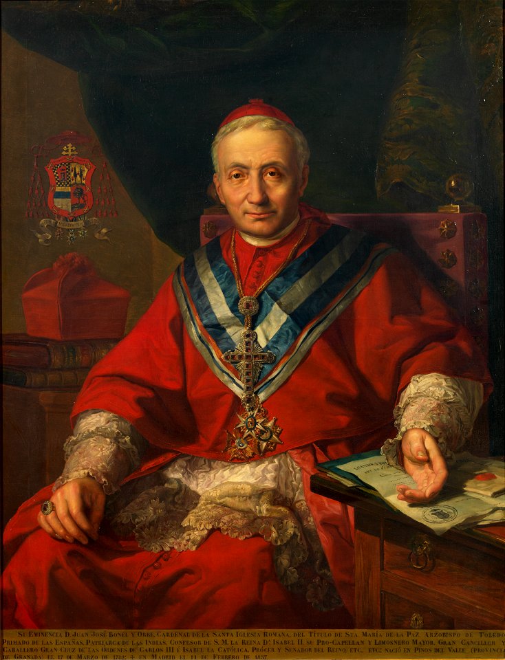 El cardenal Juan José Bonel y Orbe (Museo del Prado)