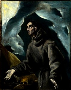 El Greco - Saint Francis receiving the Stigmata, DIA loan by Alan M. May