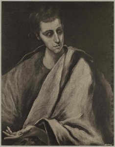 El Greco - Saint John the Evangelist, Henke Collection