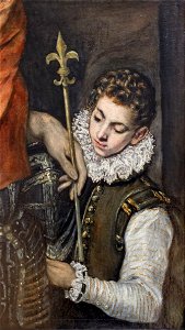 El Greco - Saint Louis roi de France et un page 03